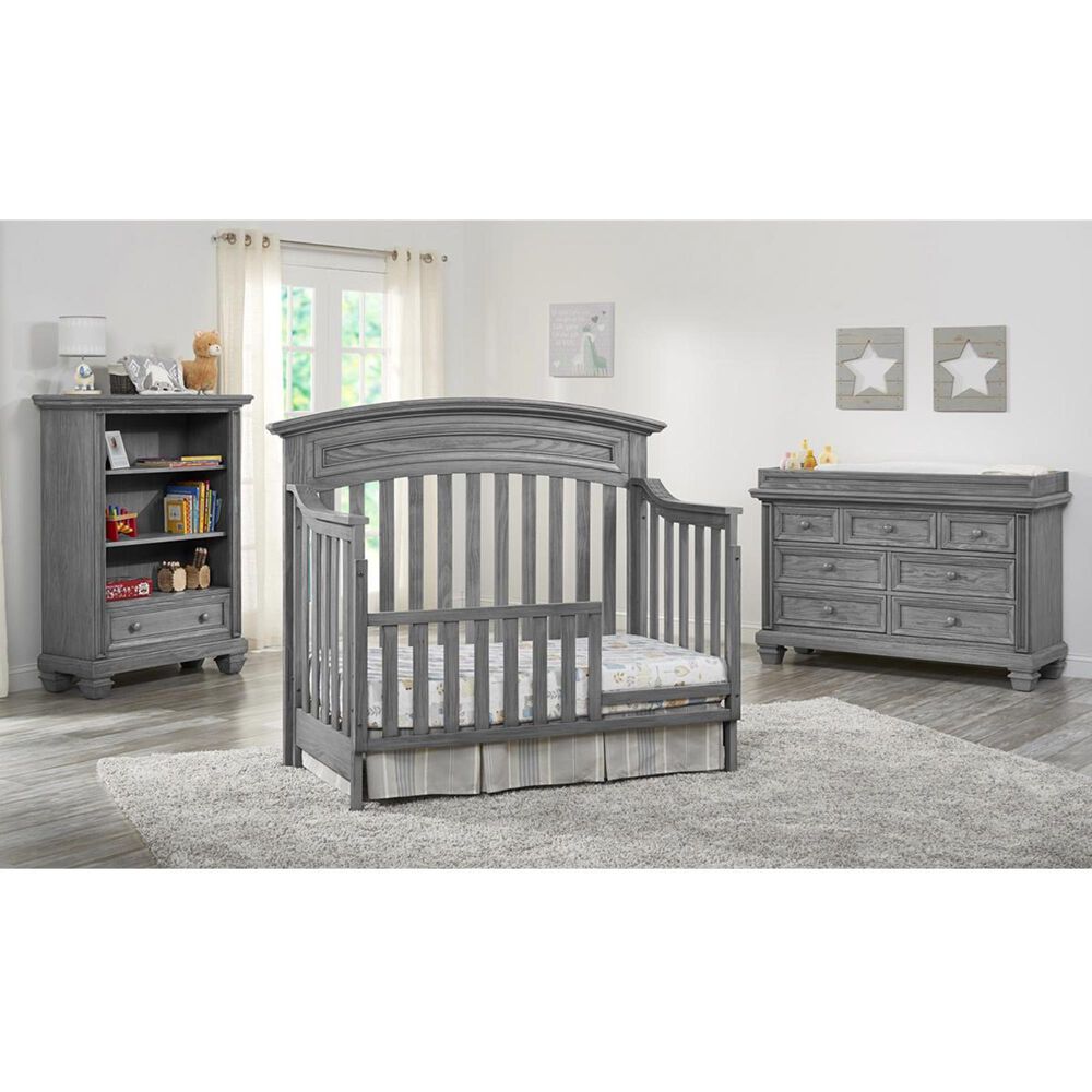 Oxford Baby Glenbrook Toddler Guard Rail in Graphite Gray, , large