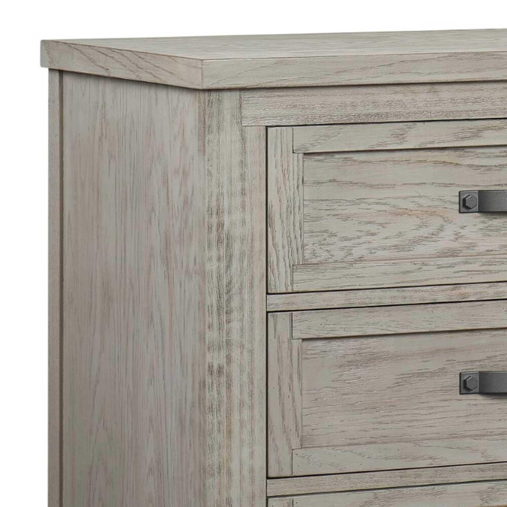 Oxford Baby Hanover 6-Drawer Dresser in Oak Gray, , large