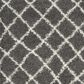 Safavieh Dallas Shag SGD258A-5 5"1" x 7"6" Dark Grey/Ivory Area Rug, , large