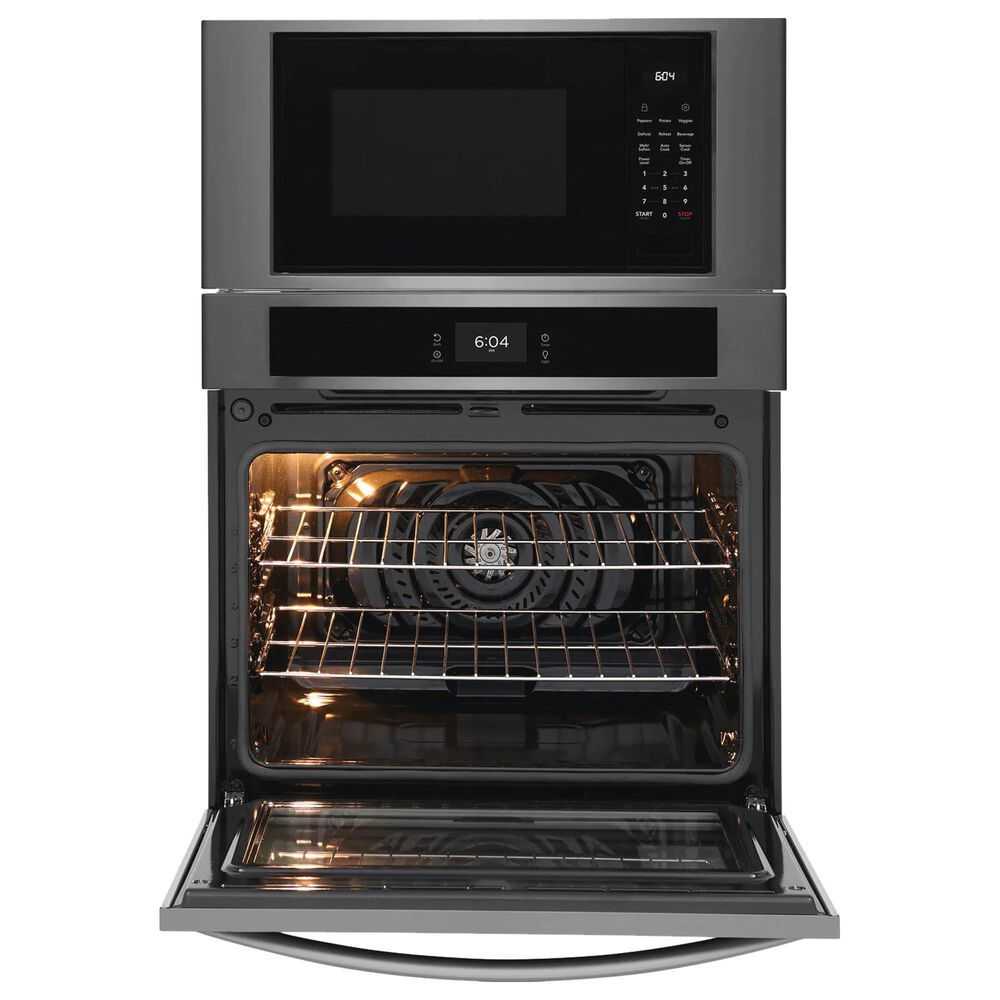 Frigidaire 30&quot; Microwave Combination Wall Oven in Black Stainless Steel, , large