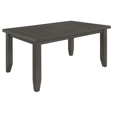 Pacific Landing Dalila Rectangular Dining Table in Dark Grey - Table Only, , large