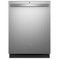 GE Appliances 24" Built-In Bar Handle Dishwasher with 55 dBA in Stainless Steel, , large