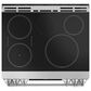 Cafe 30" Slide-In Induction Smoothtop Range in Stainless Steel, , large