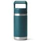 YETI Rambler Jr. 12 Oz Water Bottle with Straw Cap in Agave Teal, , large