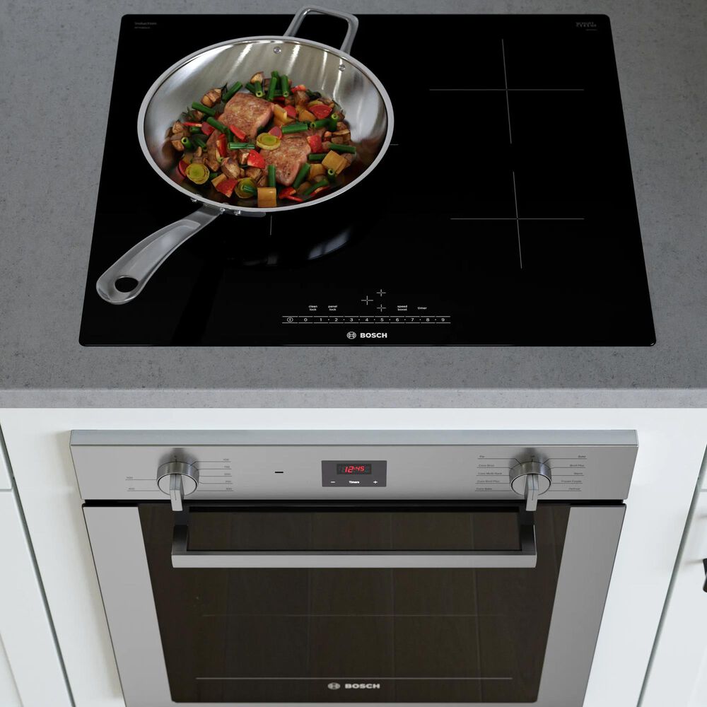 Bosch 24&quot; Induction Cooktop, 500 Series, Black, Frameless, , large