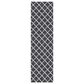 Dalyn Rug Company York 2"3" x 12" Black Indoor/Outdoor Runner, , large