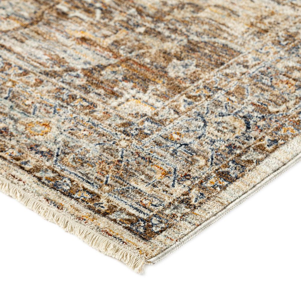 Dalyn Rug Company Bergama 2&#39;3&quot; x 7&#39;10&quot; Mocha Runner, , large