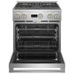 Monogram 30" All Gas Professional Range with 4 Burners in Stainless Steel, , large