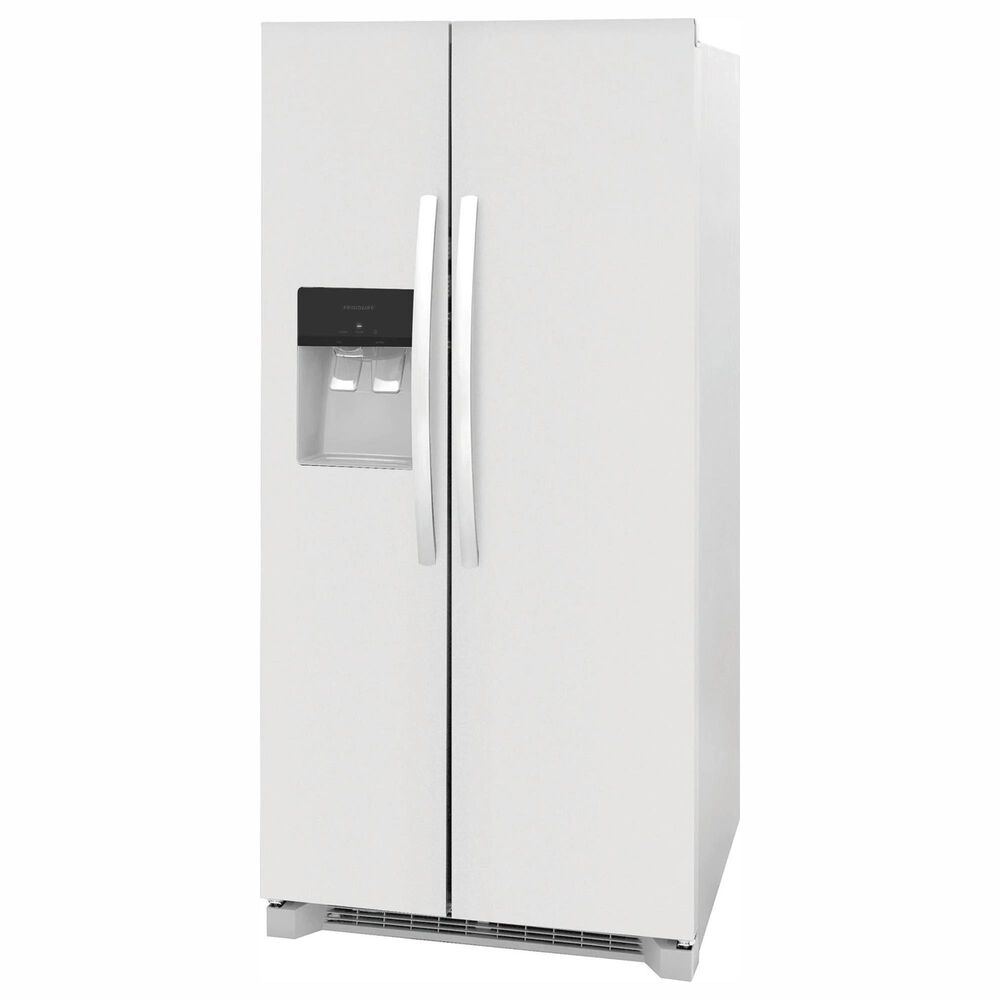 Frigidaire 33&quot; Side-by-Side Refrigerator in White, , large