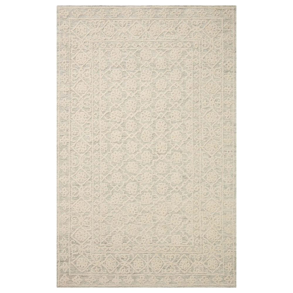 Loloi Cecelia 2"3" x 3"9" Mist and Ivory Area Rug, , large