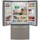 GE Appliances 18.6 Cu. Ft. Counter-Depth French-Door Refrigerator in Slate, , large