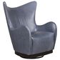 Massoud Hans Swivel Wing Chair in Mont Blanc Adriatic, , large