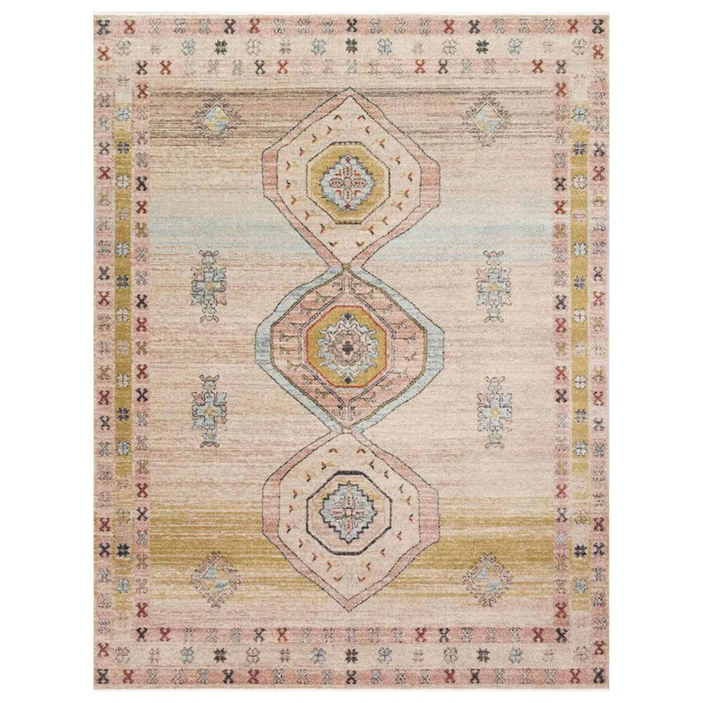 Magnolia Home Graham GRA-04 6"7" x 9"7" Antique Ivory Area Rug, , large