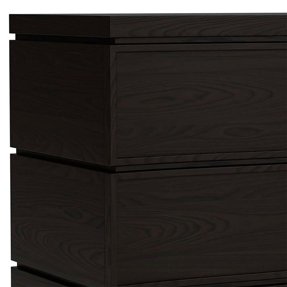 Shannon Hills Lydia 3-Drawer Bachelor&#39;s Chest in Dark Cabernet, , large