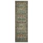 Magnolia Home Sinclair 2"3" x 11"6" Turquoise and Multicolor Runner, , large