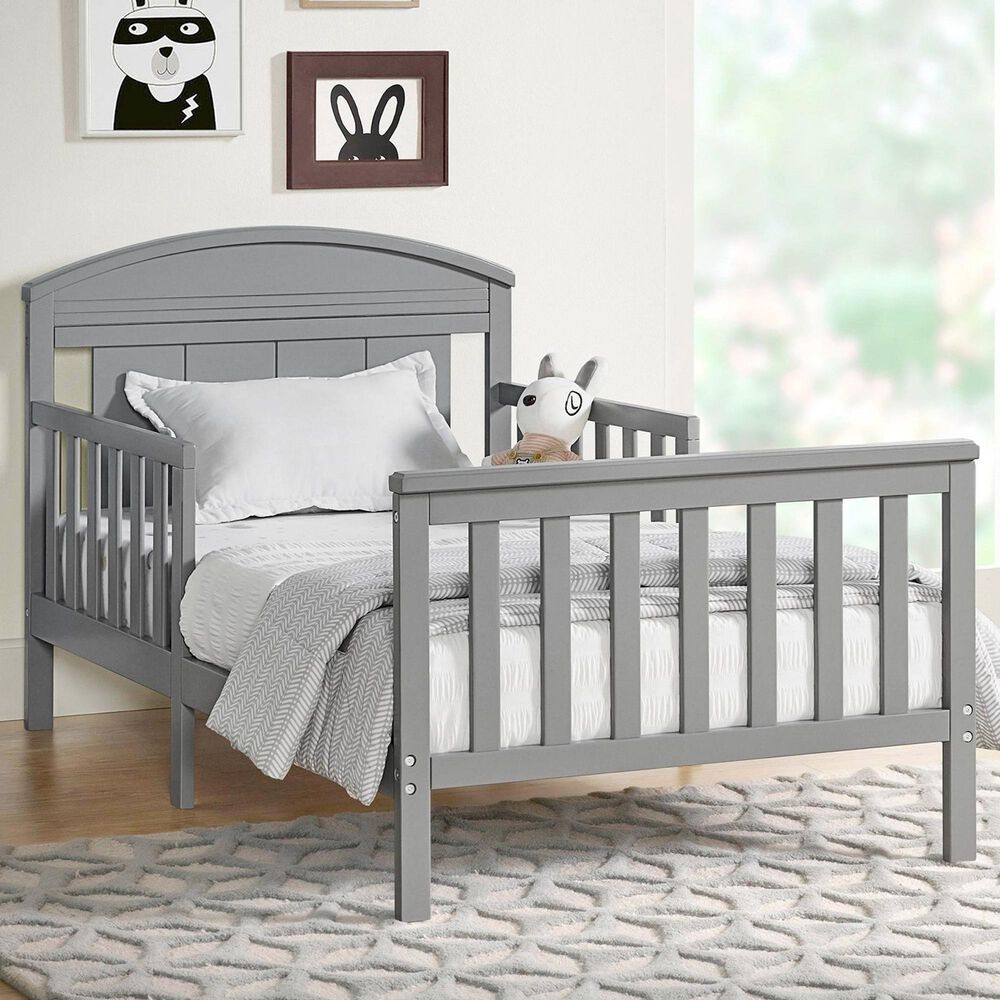 Oxford Baby Baldwin Toddler Bed in Dove Gray, , large
