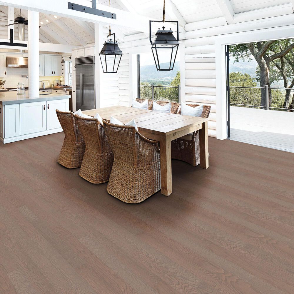 Shaw Albright Flax Seed LG Oak 5&quot; Engineered Hardwood, , large