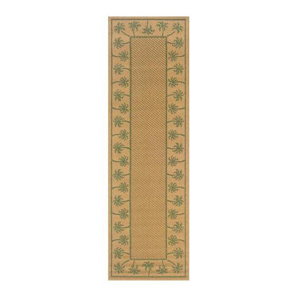 Oriental Weavers Lanai 606G 2"3" x 7"6" Beige Runner, , large