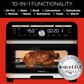 Instant Brands 18L Omni Plus Toaster Oven in Black and Silver, , large