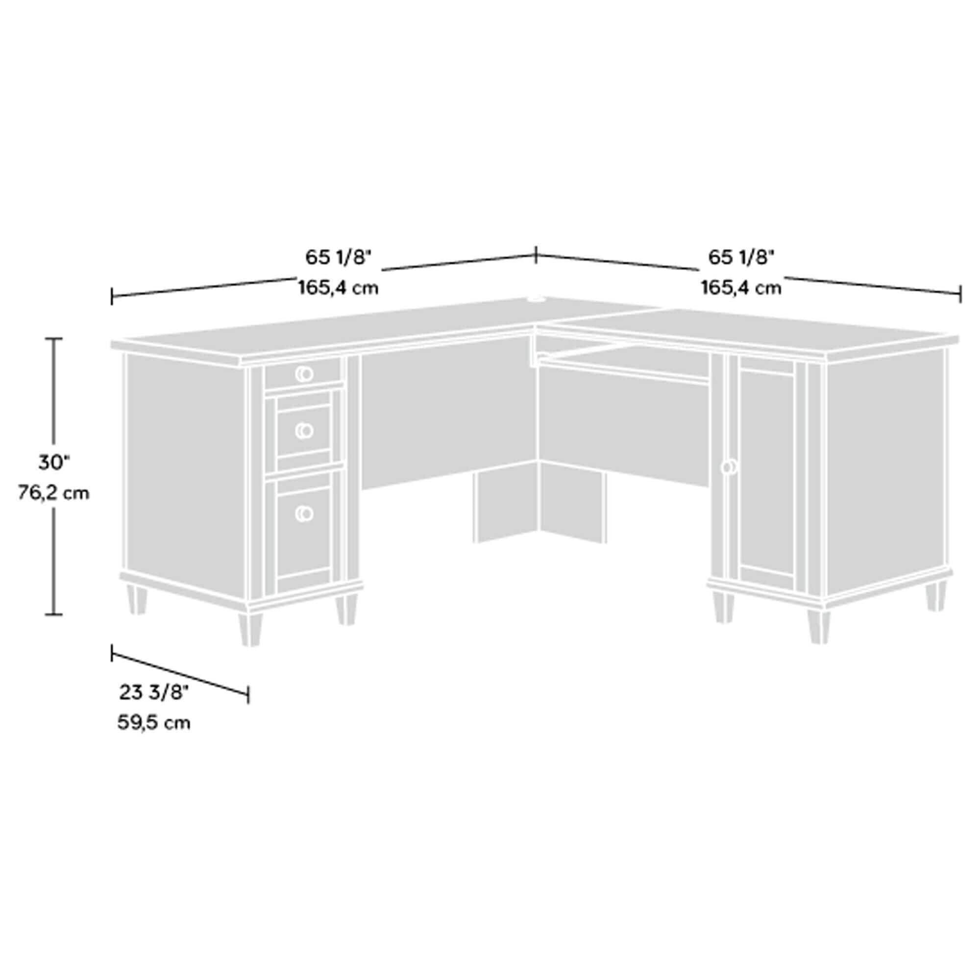 large desk size