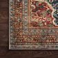 Loloi II Layla LAY-09 3"6" x 5"6" Cobalt Blue and Spice Area Rug, , large