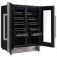 Thor Kitchen 24" Dual Zone Built-in Wine Cooler in Stainless Steel, , large