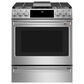 Cafe 30" Slide-In Gas Range in Stainless Steel, , large