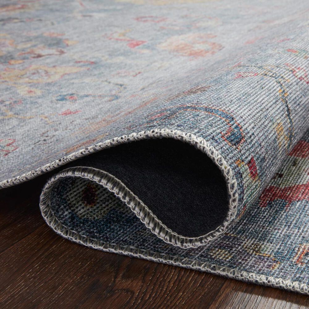 Loloi II Elysium 9&#39;6&quot; x 14&#39; Denim and Multicolor Area Rug, , large