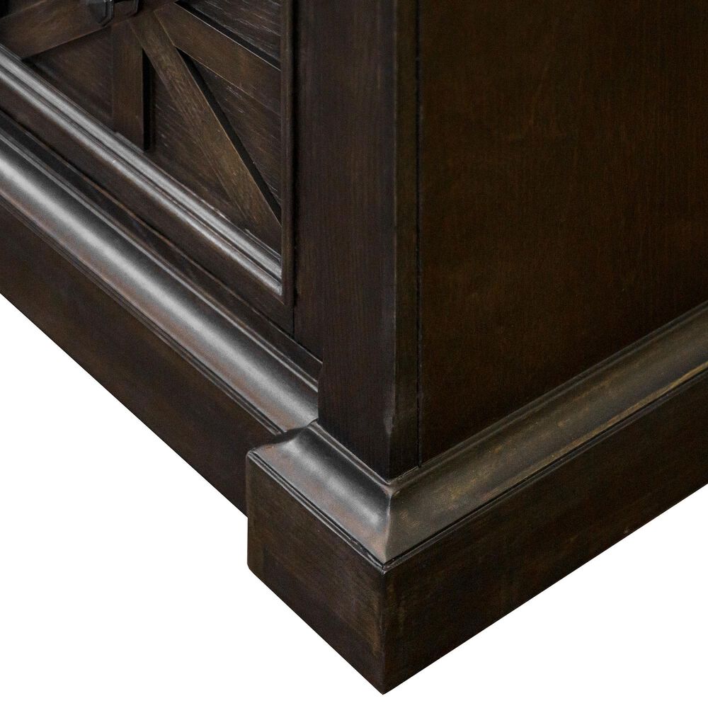 Wycliff Bay Kingston Executive Desk in Dark Chocolate, , large