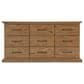 Hooker Furniture Big Sky 9-Drawer Dresser in Vintage Natural, , large