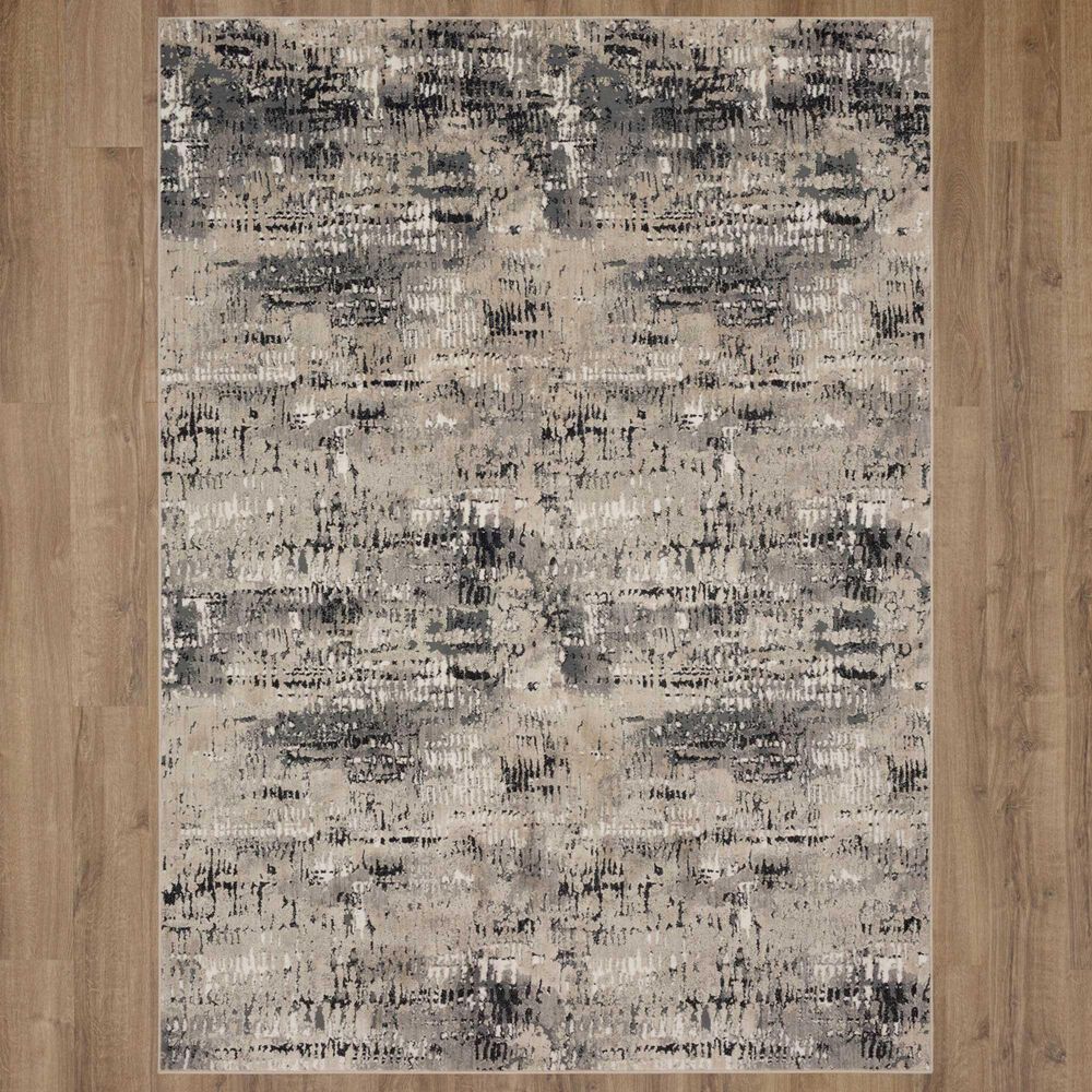 Drew and Jonathan Home Vanguard Caliente 5&#39;3&quot; x 7&#39;10&quot; Dim Grey Area Rug, , large