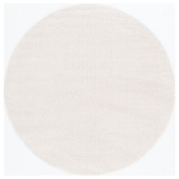 Safavieh Melody 6"7" Round Ivory Area Rug, , large