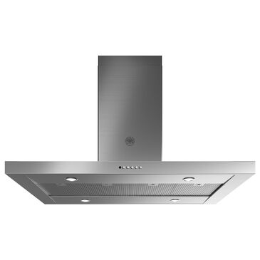 Bertazzoni 48" Chimney Wall Mount Range Hood with 600 CFM Blower in Stainless Steel, , large
