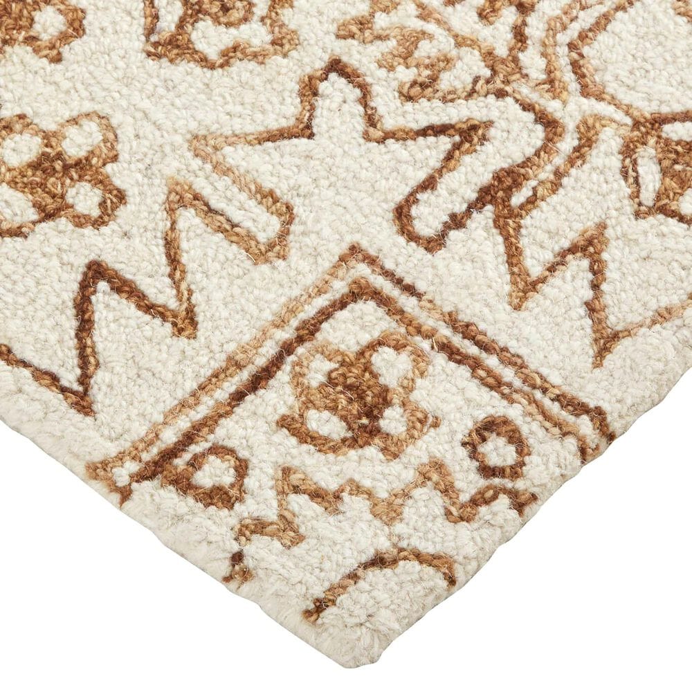 Feizy Rugs Belfort 2&#39; x 3&#39; Ivory and Brown Area Rug, , large