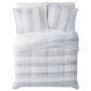 Pem America Snow Leopard 3-Piece Full/Queen Comforter Set in Grey, , large