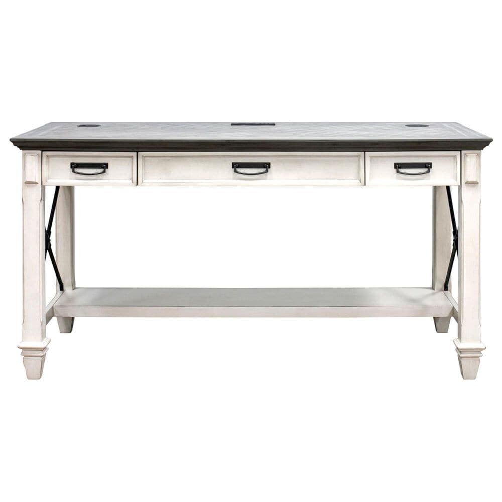 Wycliff Bay Hartford Writing Desk in White, , large