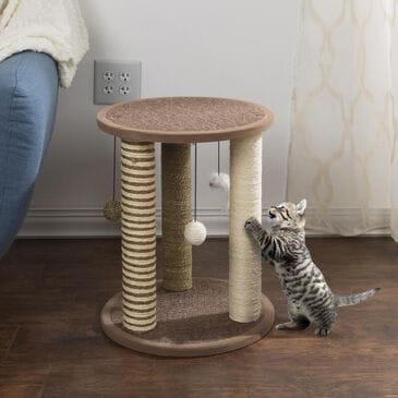 Timberlake Petmaker Cat Scratching Post with Perch, , large