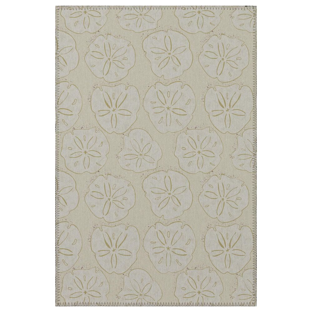 Dalyn Rug Company Seabreeze SZ10 2"6" x 3"10" Ivory Area Rug, , large