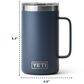 Yeti Coolers, Llc Rambler 24 Oz Mug with MagSlider Lid in Seafoam, , large