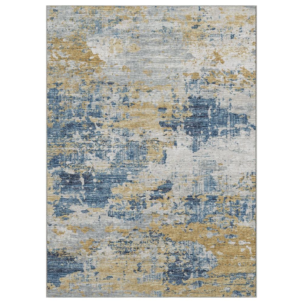 Dalyn Rug Company Camberly 5" x 7"6" Navy Area Rug, , large