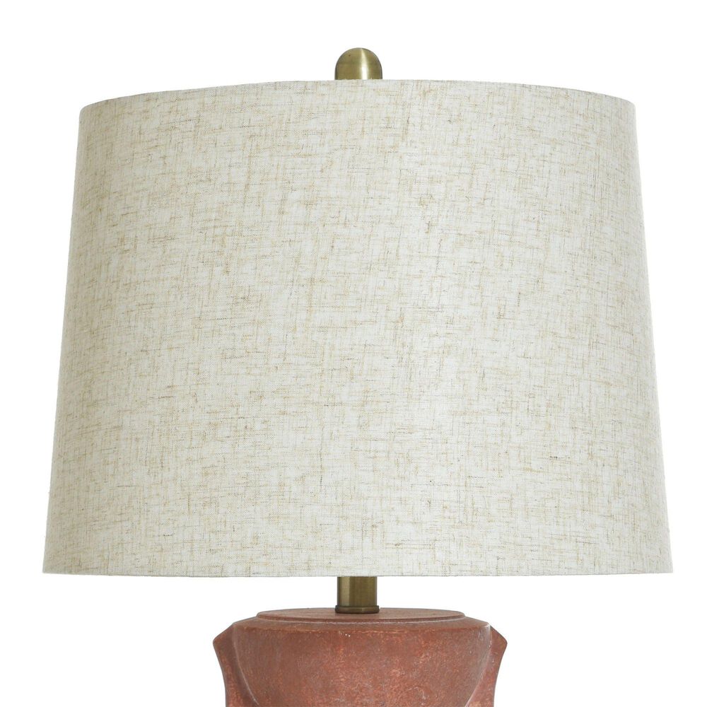 Flair Industries Arlo Table Lamp in Terracotta, , large