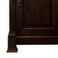 James Martin Brookfield 26" Single Bathroom Vanity in Burnished Mahogany with 3 cm Ethereal Noctis Quartz Top and Rectangle Sink, , large
