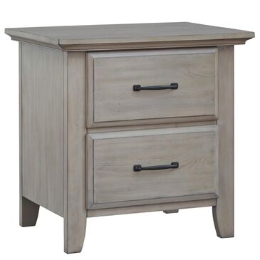 Oxford Baby Chandler 2-Drawer Nightstand in Stone Wash, , large