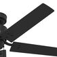Hunter Windbound 52" Outdoor Ceiling Fan in Matte Black, , large