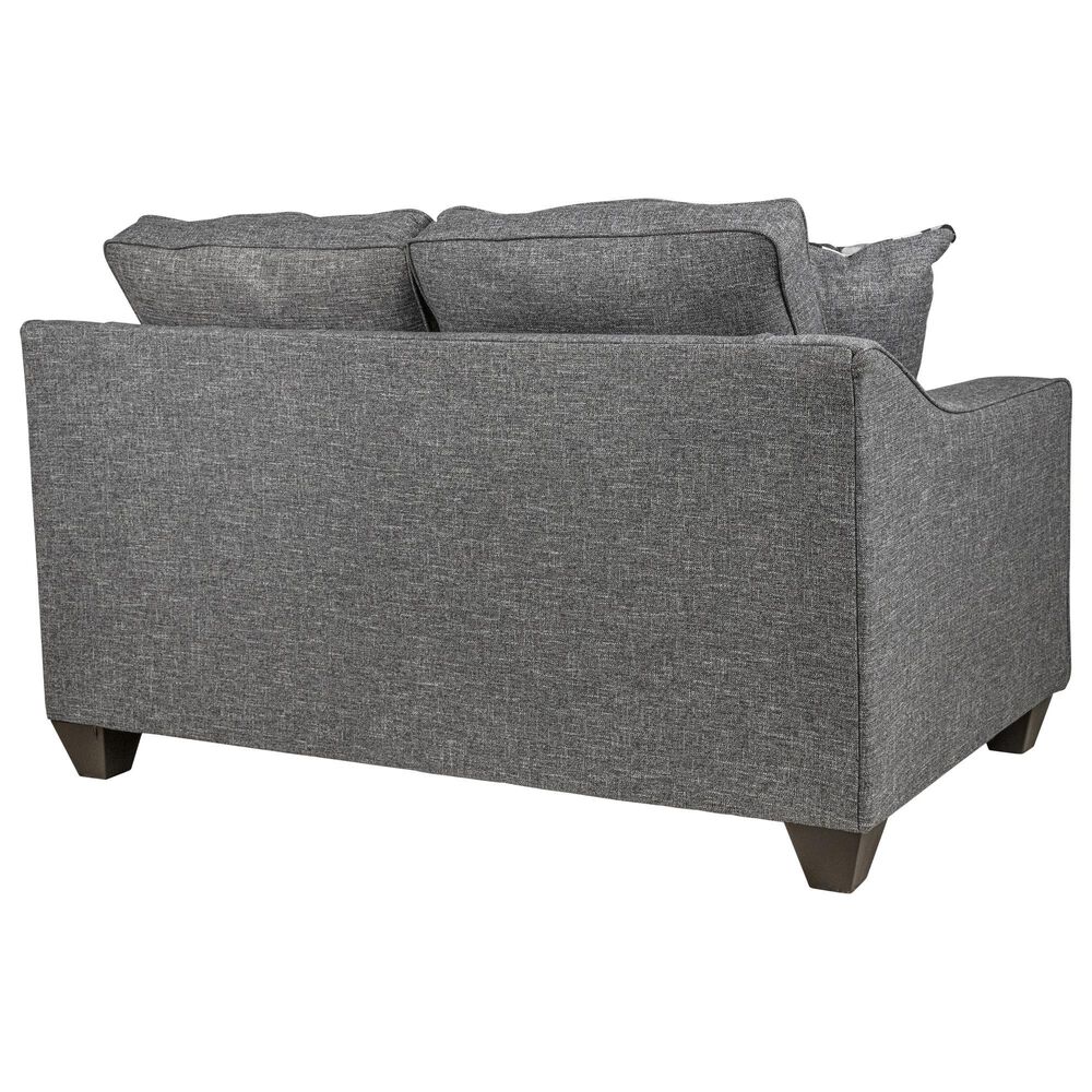 J Cooper USA Galaxy Stationary Loveseat in Cinder, , large