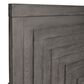 Belle Furnishings Modern Farmhouse 4 Piece Queen Bedroom Set in Dusty Charcoal, , large