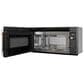 GE CAFE 2-Piece Kitchen Package with 30" Slide-In Gas Range and 1.7 Cu. Ft. Microwave Oven in Matte Black, , large