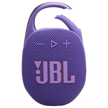 JBL Clip 5 Portable Waterproof Bluetooth Speaker in Purple, , large