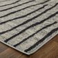 Feizy Rugs Kano 2"7" x 8" Ivory and Charcoal Runner, , large