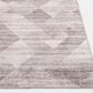 Central Oriental Rugease Nella 5" x 7" Gray and Ivory Area Rug, , large
